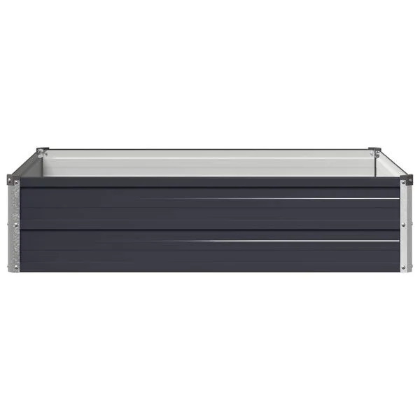 vidaXL Jardin surélevé Anthracite 100 x 80 x 24 cm