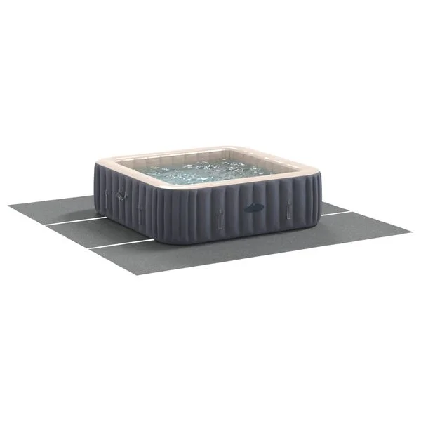 vidaXL Tapis de piscine 396 x 396 x 0, 1 cm Carré Tissu non tissé