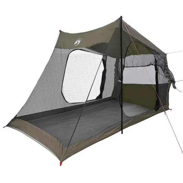 vidaXL Tente de voiture 2 personnes vert olive imperméable