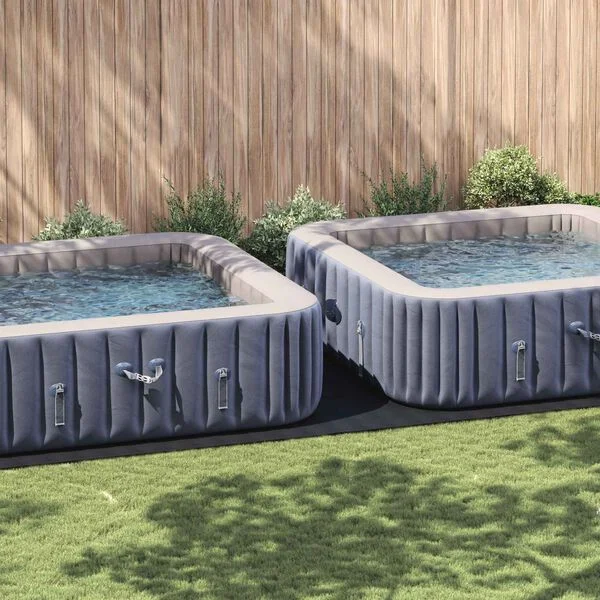 vidaXL Tapis de piscine 820 x 420 x 0, 1 cm Rectangulaire Noir