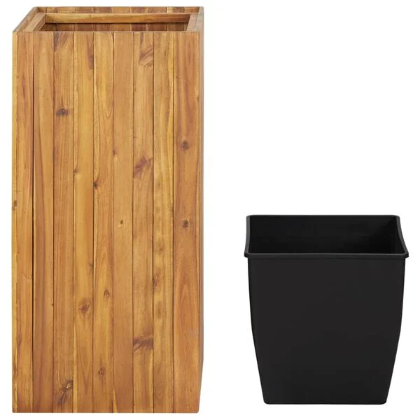 vidaXL Lit surélevé de jardin 43, 5x43, 5x90 cm Bois massif d'acacia