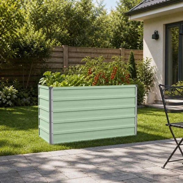 vidaXL Jardin surélevé Vert pastel 100 x 40 x 55 cm