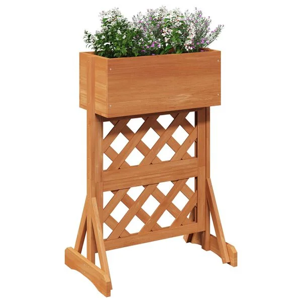 vidaXL Trellis de jardin vertical Orange 48 x 30 x 70, 5 cm