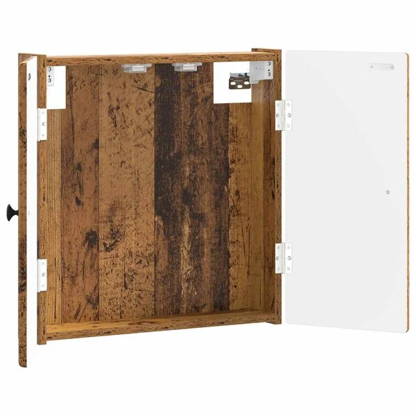 vidaXL Cabinet pour cible BREDA Bois ancien 52, 5 x 10, 5 x 53, 5 cm