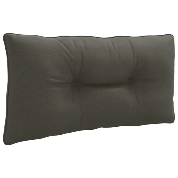 vidaXL Coussin de dos PUTTEN 100 % polyester Anthracite