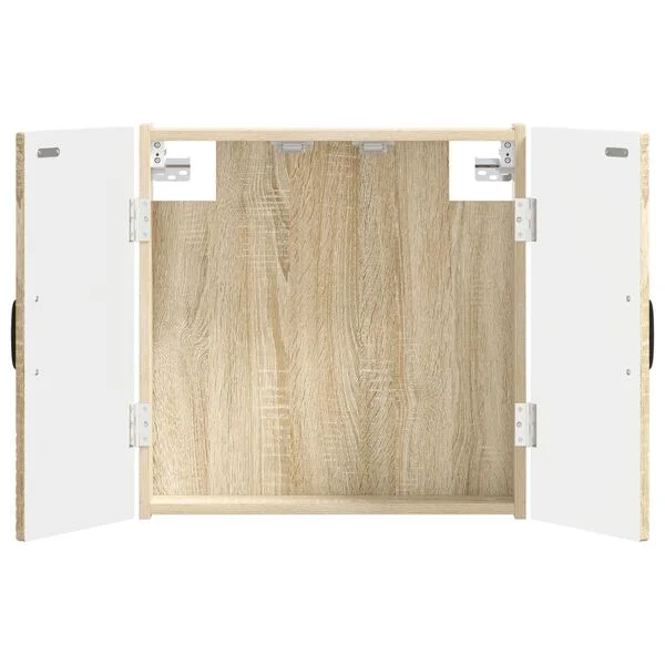 vidaXL Cabinet pour cible HOORN Chêne Sonoma 52, 5 x 10, 5 x 53, 5 cm
