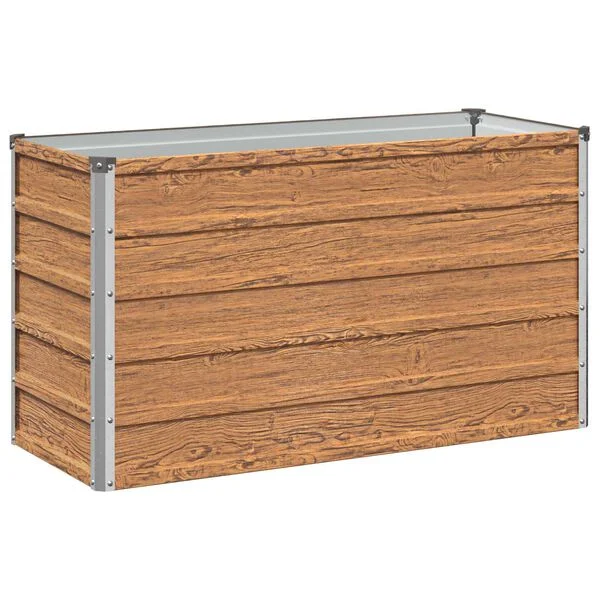 vidaXL Jardin surélevé Chêne Brun 100 x 40 x 55 cm
