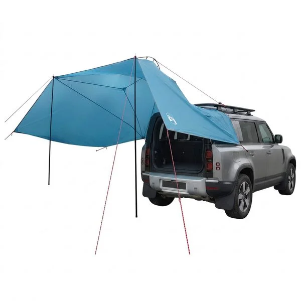vidaXL Tente de voiture Bleu 350 x 250 cm Polyester et Acier