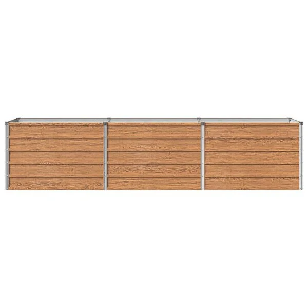 vidaXL Jardin surélevé Chêne Brun 240 x 40 x 55 cm