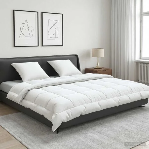 vidaXL Ensemble de couette et d'oreiller 3 pc 240x260 cm Été 140 GSM
