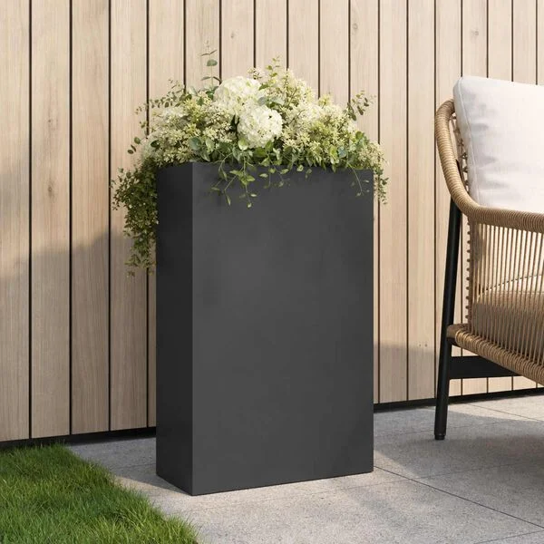 vidaXL Cache-pot de jardin Anthracite 50 x 20 x 75 cm