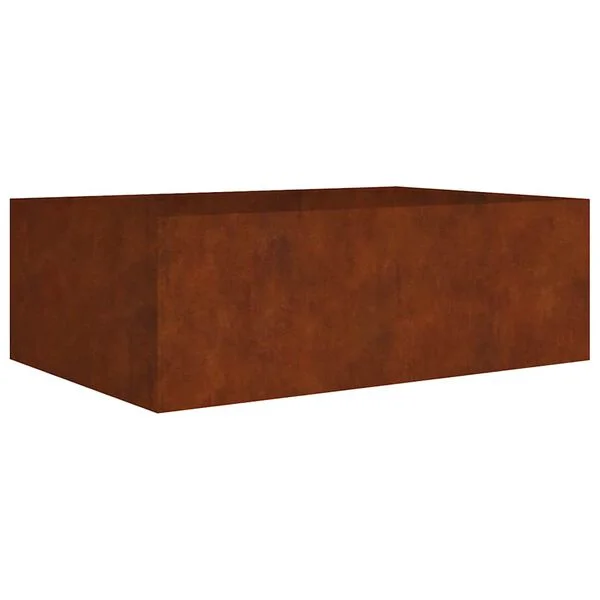 vidaXL Lit surélevé de jardin 120x80x40 cm acier corten