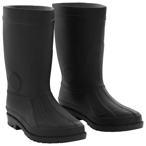 vidaXL Bottes de Pluie PVC Taille 39 Noir