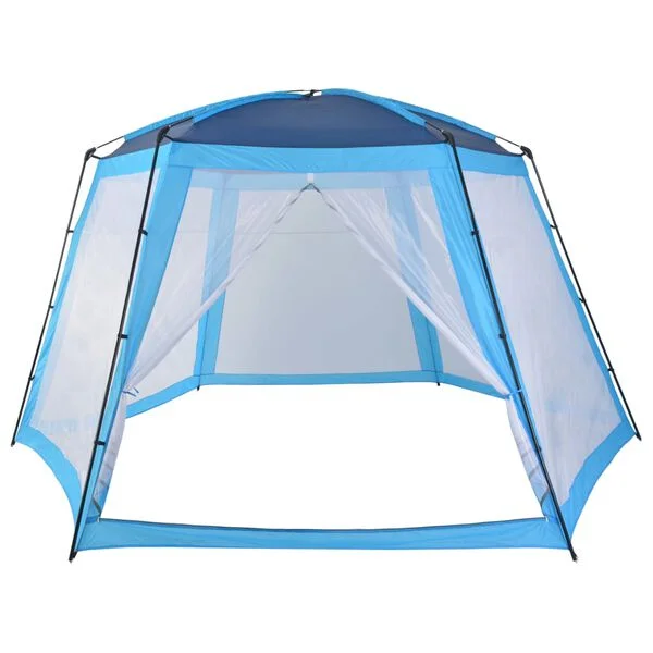 vidaXL Tente de piscine Tissu 500x433x250 cm Bleu